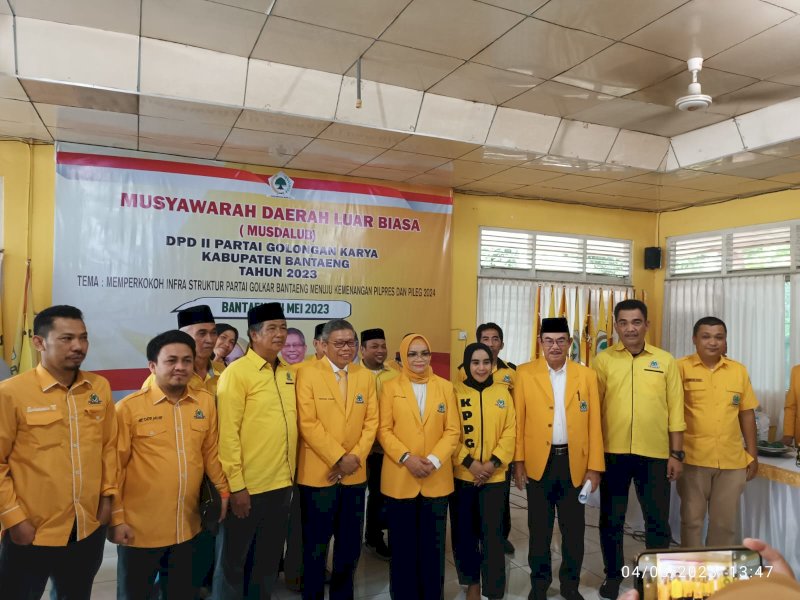 Ketua Golkar Bantaeng Mundur, Penggantinya Mertua Sendiri