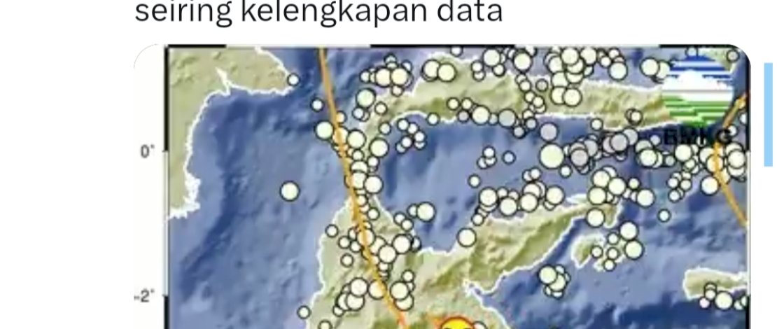Luwu Timur Diguncang Gempa, Berpusat di Laut 