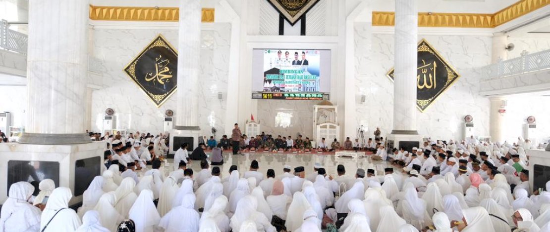 Bupati Gowa Lepas 589 JCH Reguler, Sebut Mereka Orang-Orang Beruntung 