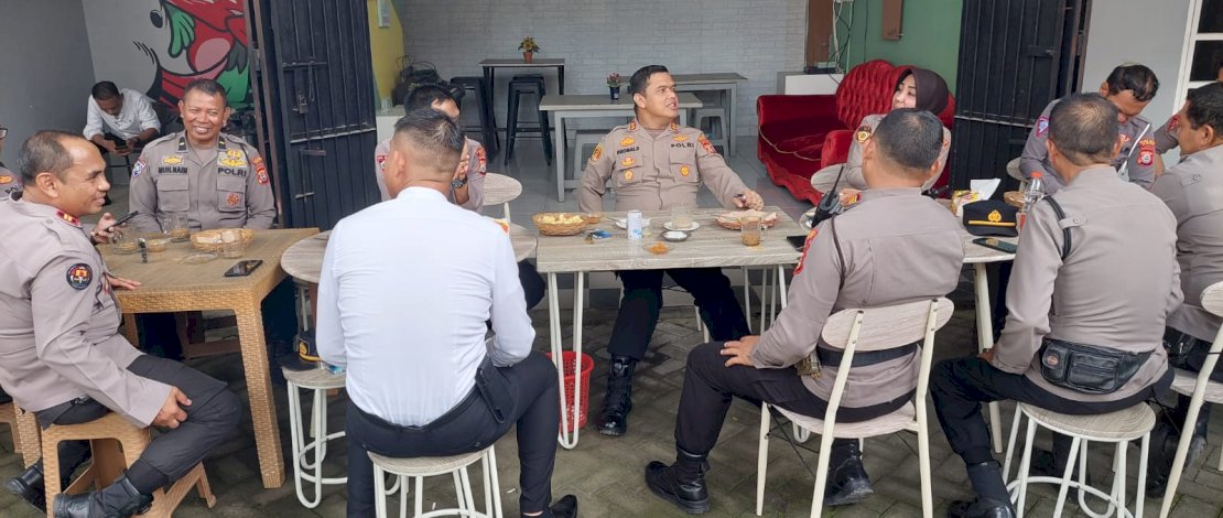 Kapolres Gowa Gelar Coffe Morning Bersama PJU