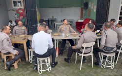 Kapolres Gowa Gelar Coffe Morning Bersama PJU