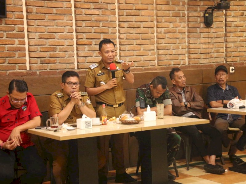 Camat Tallo - Kapolrestabes Makassar Gelar Rakor Bahas Ketertiban dan Keamanan Lingkungan