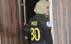 Bupati Luwu Utara Kenakan Jersey Lionel Messi, Warganet; Wow&hellip; Kereeeeen!