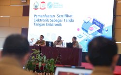 Buka Bimtek Penggunaan TTE, Sekda Kota Makassar Sebut Implementasi Makassar Smart City