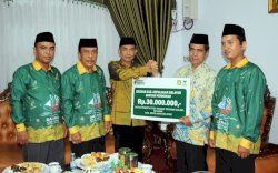 Diserahkan Wabup Saiful Arif, Baznas Selayar Beri Bantuan Pendidikan Bagi 19 Peserta SQTH XXXIII