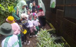 Murid TK Islam Athirah Kenali Jenis Binatang di Citra Satwa Celebes Gowa