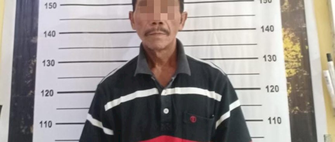 Petani berinisial SR (47) di Dusun Tabuakang, Desa Langkura, Kecamatan Turatea, Kabupaten Jeneponto, Sulsel, diringkus polisi atas dugaan pencabulan anak dibawah umur.