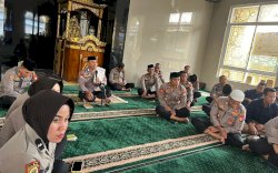 Personil Polres Gowa Gelar Pencerahan Qalbu Kamis Ibadah