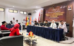 111 Struktural Partai Iringi Pendaftaran Bacaleg PDIP Makassar Hari Ini 
