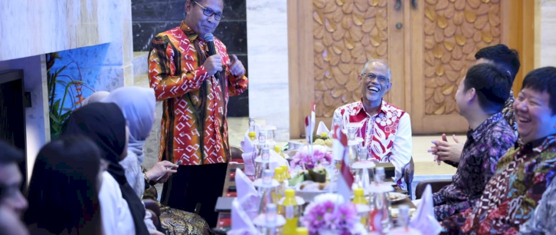 Wali Kota Danny Pomanto Memaparkan Proyek Prestisius Pemkot Makassar ke Menteri Singapura Masagos Zulkifli