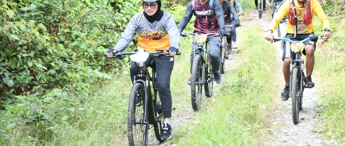 Ratusan pesepeda ambil bagian dalam Fun XC Montain Bike.