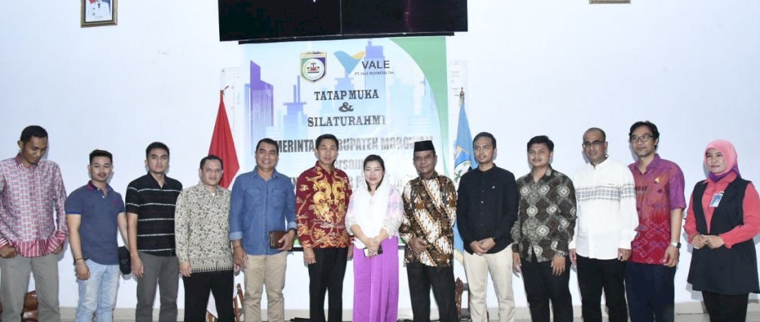 Presiden Direktur PT Vale Indonesia Tbk (PT Vale), Febriani Eddy bersama Manajemen PT Vale menghadiri silaturahmi bersama Forkopimda