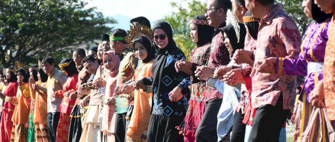 Keren! 1000 Penari Buka Event MAF 2023 