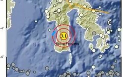 Bone Diguncang Gempa, Berpusat di Laut 