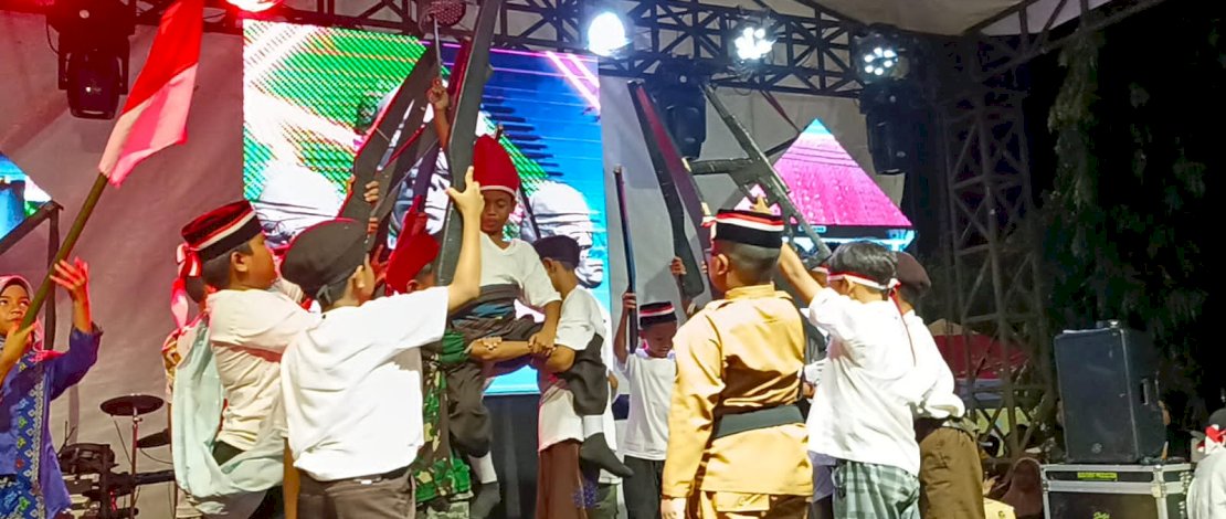 Tampil Pertama di Masamba Affair, Tim APHISA SD Katokkoan Pukau Ribuan Penonton