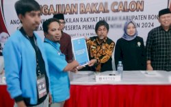 Partai Gelora Daftar ke KPU, Optimis Lima Kursi di DPRD Bone