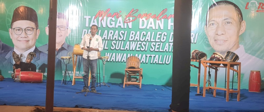 Wawan Mattaliu Siap Berjuang Bersama PKB Menuju Senayan Wawan Mattaliu Siap Berjuang Bersama PKB Menuju Senayan