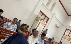 Haris YL Jalani Sidang Perdana, Sahabat Datang ke PN Makassar Beri Support