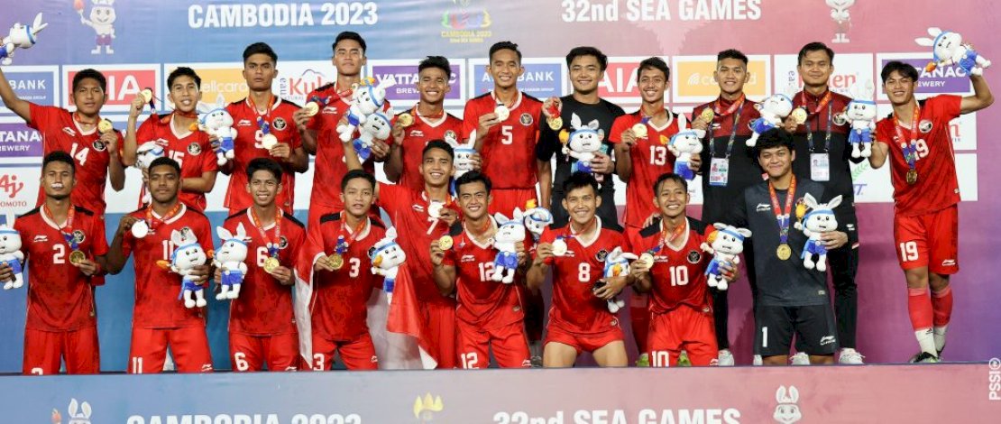 Presiden Jokowi Sempat Kaget saat Nonton Sepak Bola Timnas Indonesia di Sea Games 2023