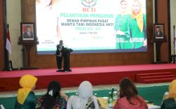 Mentan SYL Ajak Wanita Tani HKTI Membumikan Penanaman Pekarangan Rumah