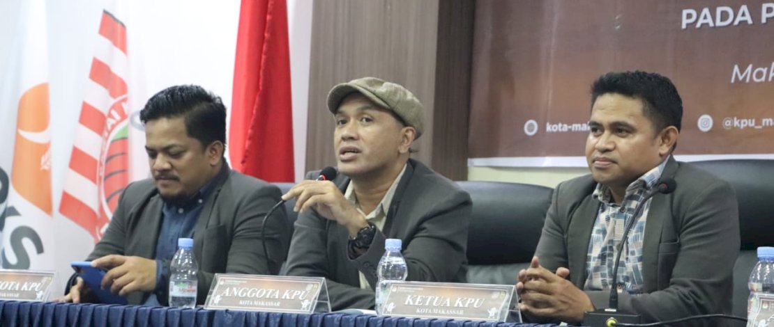 829 Bacaleg Kota Makassar Resmi Terdaftar di KPU, Ini Komposisinya!