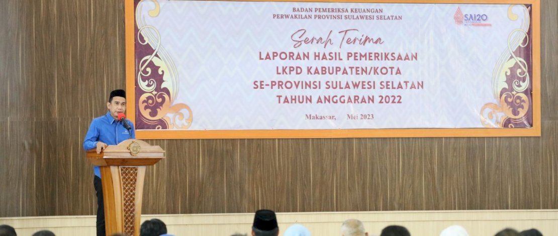 Ketua DPRD Makassar Rudianto Lallo Apresiasi Danny Pomanto Pertahankan WTP Dua Tahun Berturut-turut