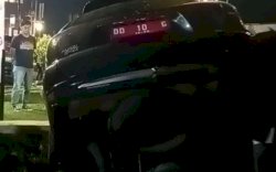 Bocah 10 Tahun Patah Tulang Usai Mobil Sekwan Jeneponto Ditabrak di Gowa