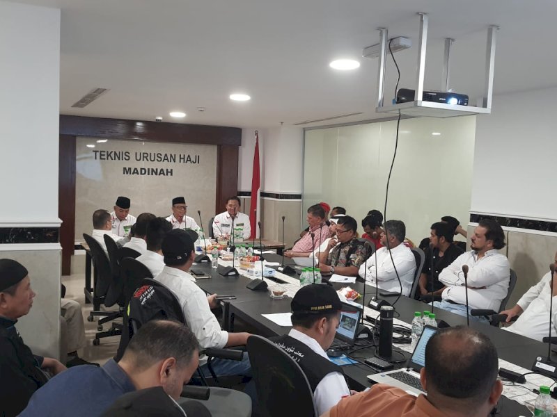 Jelang Sambut Jemaah Haji, Juru Masak Daker Madinah Diberi Pembekalan