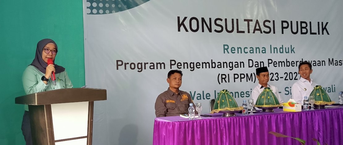 RI-PPM yang diadakan PT Vale Indonesia di kabupaten Morowali.