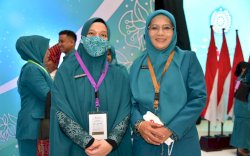 Pj Ketua TP PKK Takalar Hadiri Peringatan HKG ke-51 di Medan