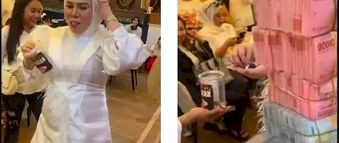Viral! Ibu-ibu di Makassar Arisan Rp2,5 Miliar, Ngutang atau Nabung? 