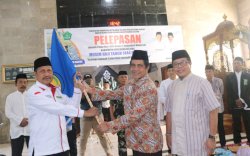 Dilepas Wabup Saiful Arif, JCH Kepulauan Selayar Tergabung di Kloter Dua