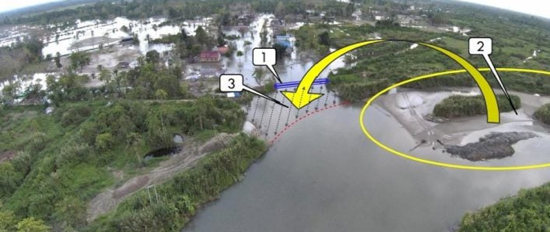 Cegah Banjir, BBWS Pompengan Lakukan Normaliasasi Secara Berkala Sungai Rongkong 