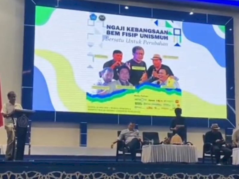 Rocky Gerung Sarankan Bacapres Masuk Kampus Sebelum Bertarung di Pilpres