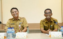 Andi Darmawan - Setiawan Aswad Pisah Sambut Jabatan Kepala Bappelitbangda