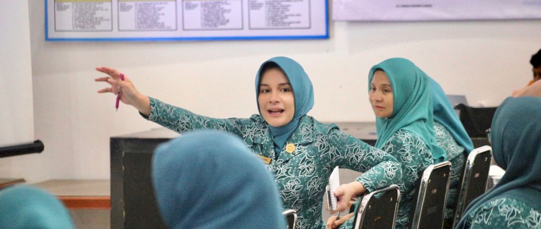 Gelar Rakor Pasca Supervisi, Priska Evaluasi 10 Program PKK 18 Kecamatan 