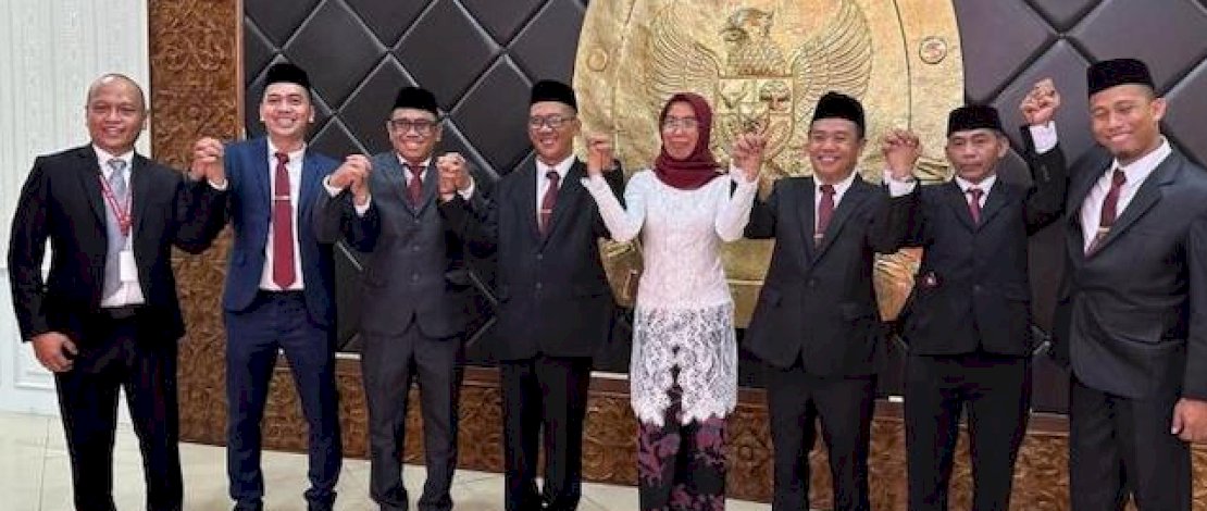 Selamat! Hasbullah Resmi Jabat Ketua KPU Sulsel