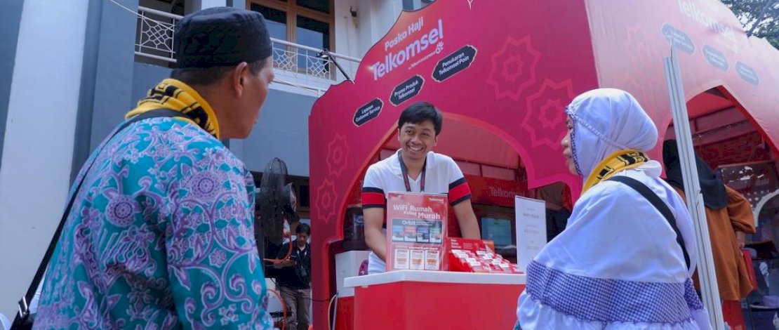 Posko GraPARI Telkomsel/ist