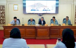 Anggota DPRD Sulsel Fraksi Demokrat Terima Kunjungan MPK SMA Islam Athirah Bukit Baruga