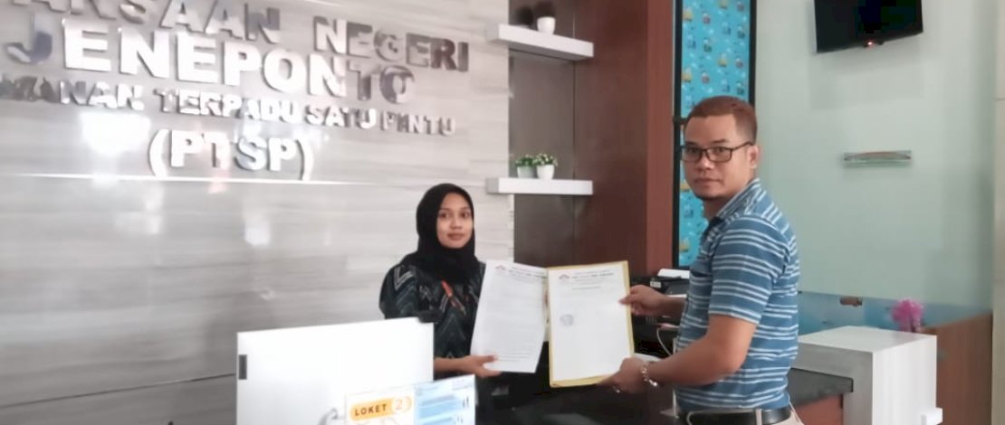 Kejaksaan Terima Laporan LPK Sulsel Terkait Dugaan Proyek Mangkrak di Jeneponto Kejaksaan Terima Laporan LPK Sulsel Terkait Dugaan Proyek Mangkrak di Jeneponto