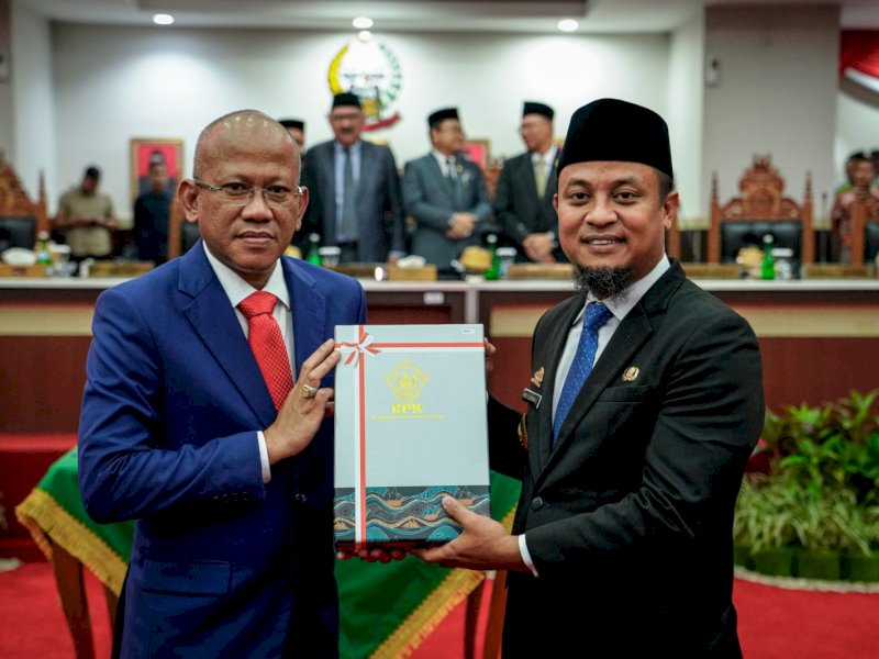 Pemprov Sulsel Raih Opini WTP atas LHP LKPD Tahun Anggaran 2022