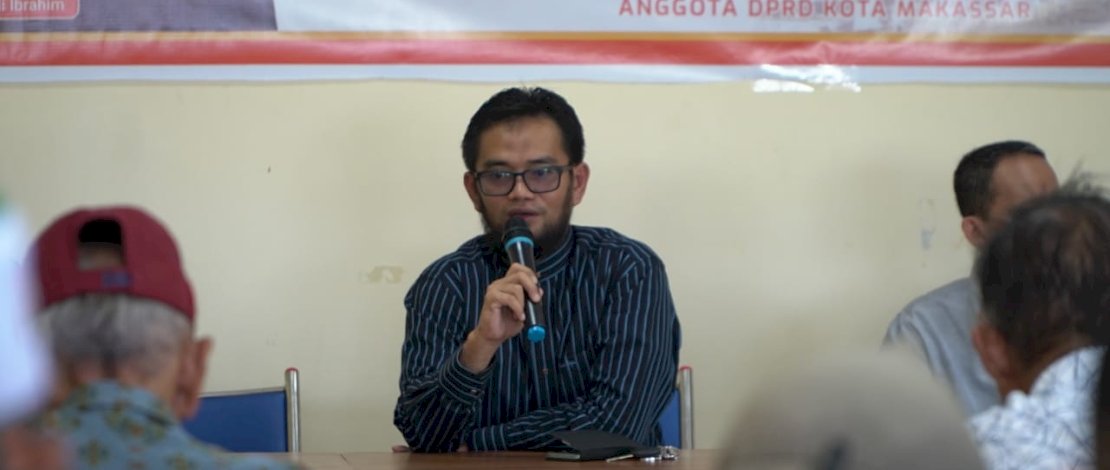 Anggota DPRD Makassar Andi Hadi Ibrahim Baso