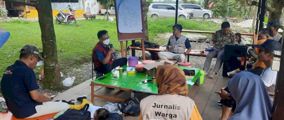 Pranata Humas Diskominfo Sharing Pengalaman Bersama Jurnalis Warga Sureq Luwu Utara
