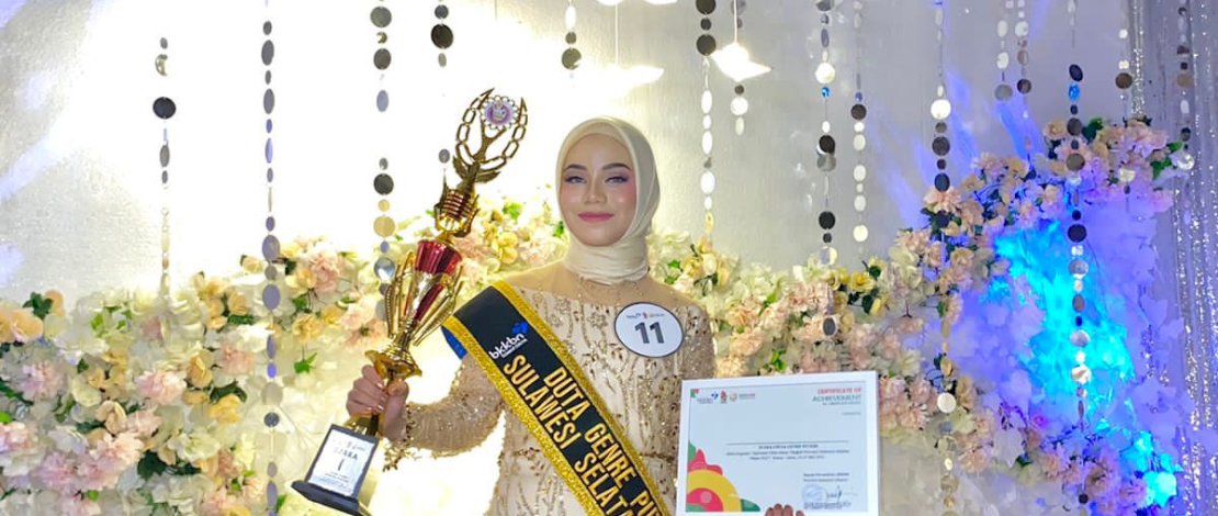 Syifa, Gadis Asal Gowa Tepilih Jadi Duta Genre Sulsel 2023