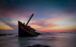 Sebuah Perahu Nelayan Ditemukan Tenggelam di Perairan Cappa Ujung