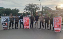 Dukung Kesejahteraan TNI - Polri, Kitra Jeneponto Gelar Aksi Simpatik 