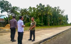 Gubernur Sulsel Tinjau Pembangunan Jalan Akses Bandara Arung Palakka