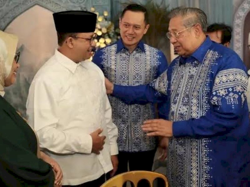 Anies Baswedan Temui SBY di Pacitan, Minta AHY Jadi Cawapres? 