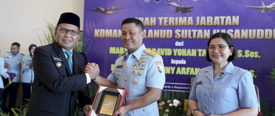 Walikota Makassar Hadiri Sertijab Danlanud Sultan Hasanuddin
