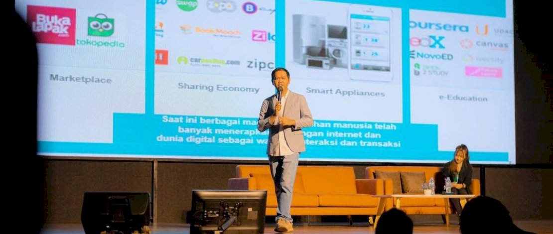 Dokter Fadli Ananda saat membawakan materi tentang entrepeneurship di salah satu acara, beberapa waktu lalu. Dokter Fadli Ananda saat membawakan materi tentang entrepeneurship di salah satu acara, beberapa waktu lalu.
